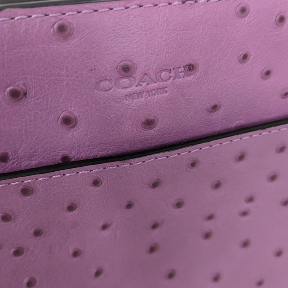 Lavender Coach clutch - Picture 2 of 10